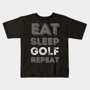 The golf father, funny golf, golf dad, golf lover Kids T-Shirt